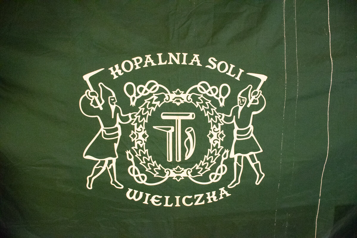 Logo de la mine de sel de Wieliczka à Cracovie